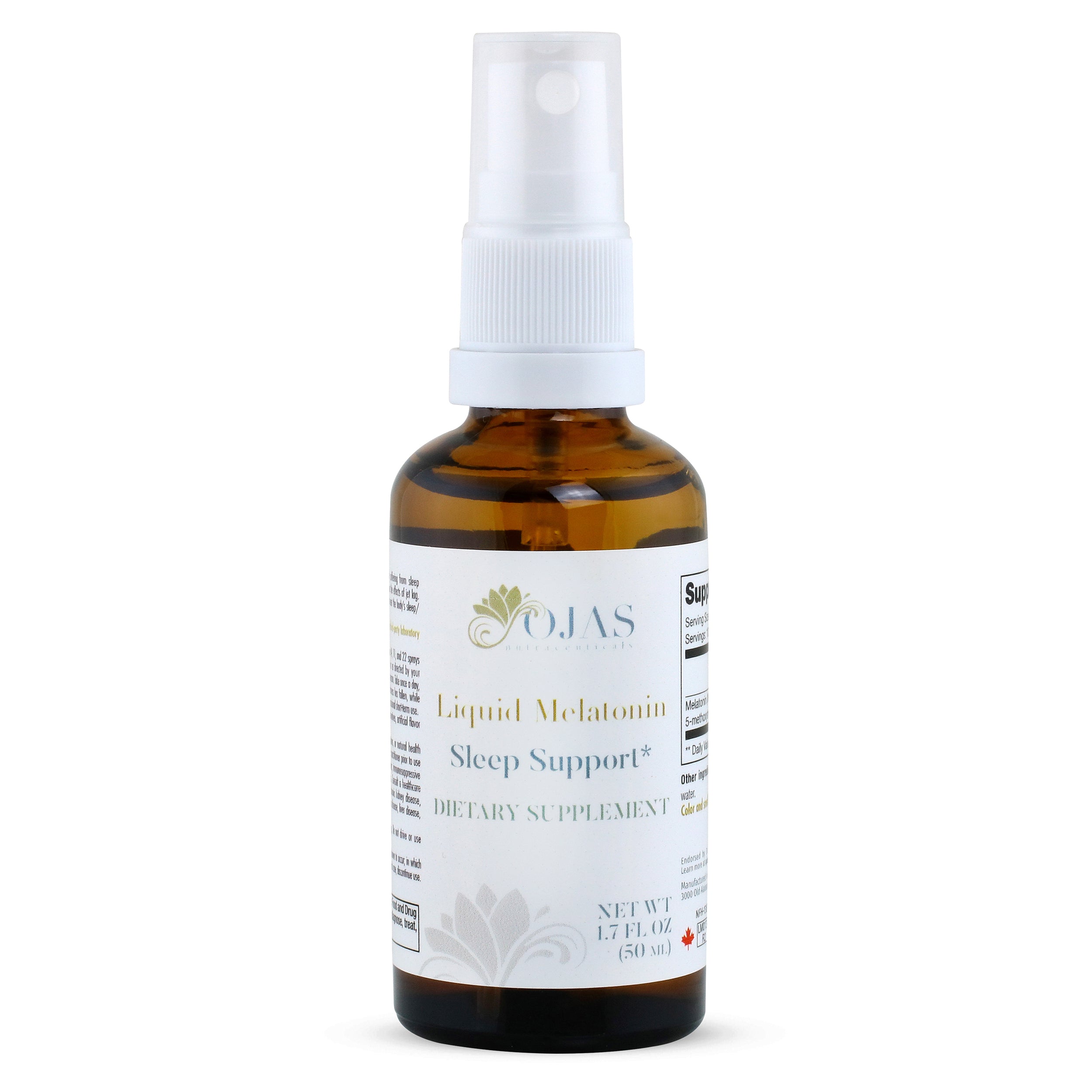 Liquid Melatonin Ojas Nutraceuticals